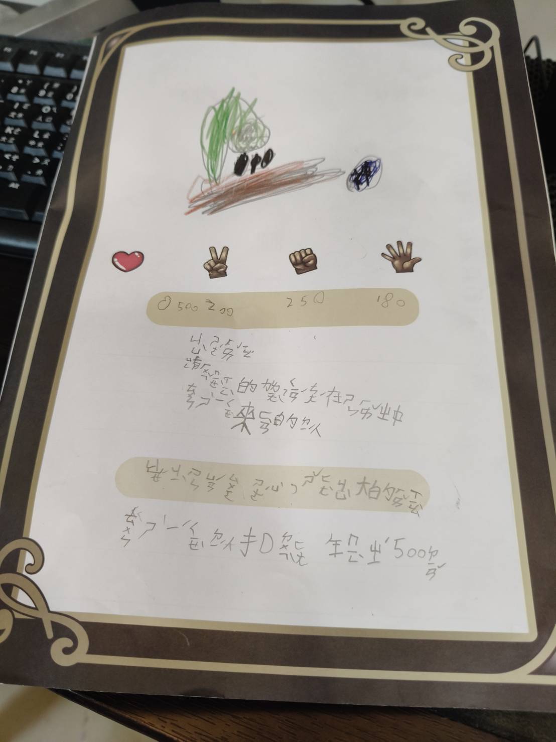 大墩卡繪畫比賽-巨蛇海妖