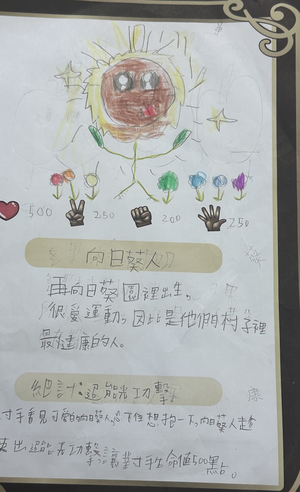 大墩卡繪畫比賽-國小3年級組-許書霆