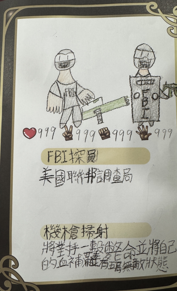 大墩卡繪畫比賽-國小4年級組-王彥善