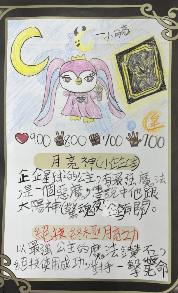 大墩卡繪畫比賽-國小4年級組-張沂霏