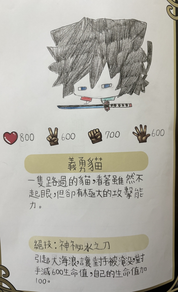 大墩卡繪畫比賽-國小5年級組-陳莞瞳