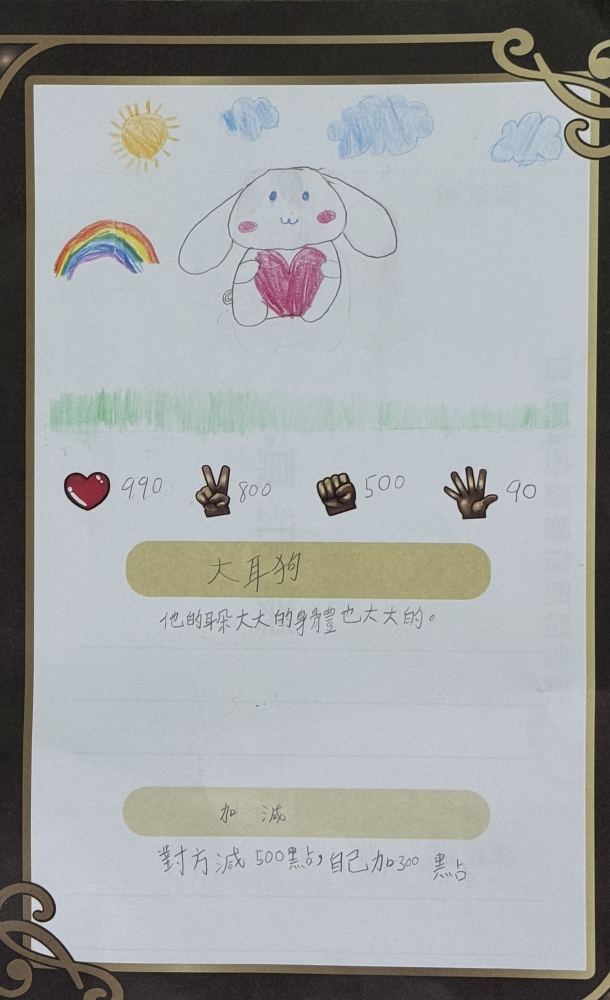 大墩卡繪畫比賽-原國小4年級組-陳品欣