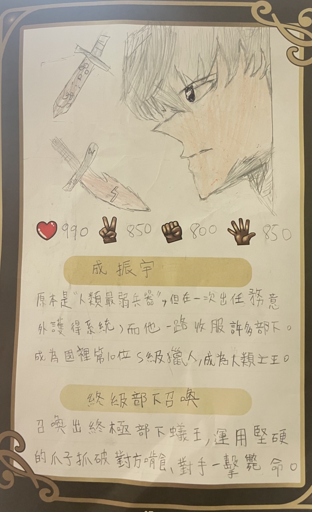 大墩卡繪畫比賽-原國小4年級組-陳品澔