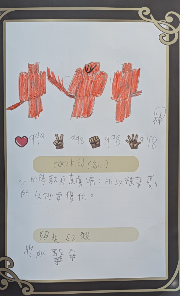 大墩卡繪畫比賽-國小6年級組-黃仕堯