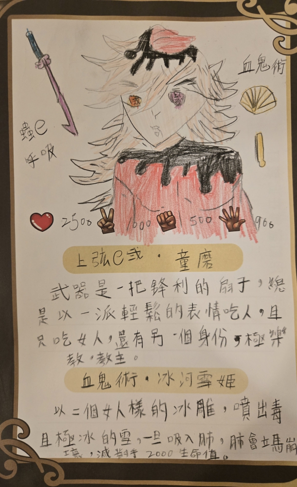 大墩卡繪畫比賽-原國小5年級組-于楚弦