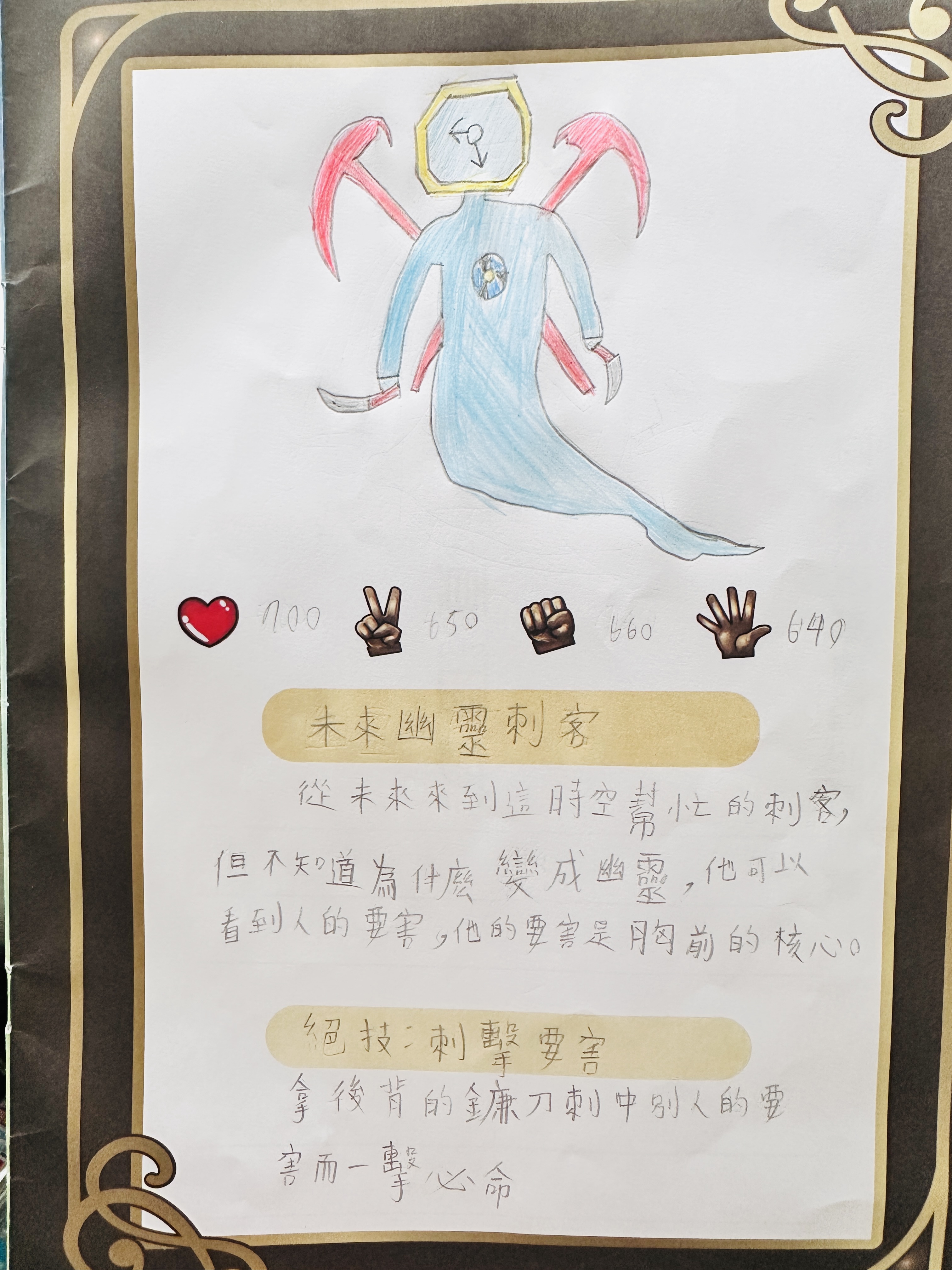 大墩卡繪畫比賽-未來幽靈刺客