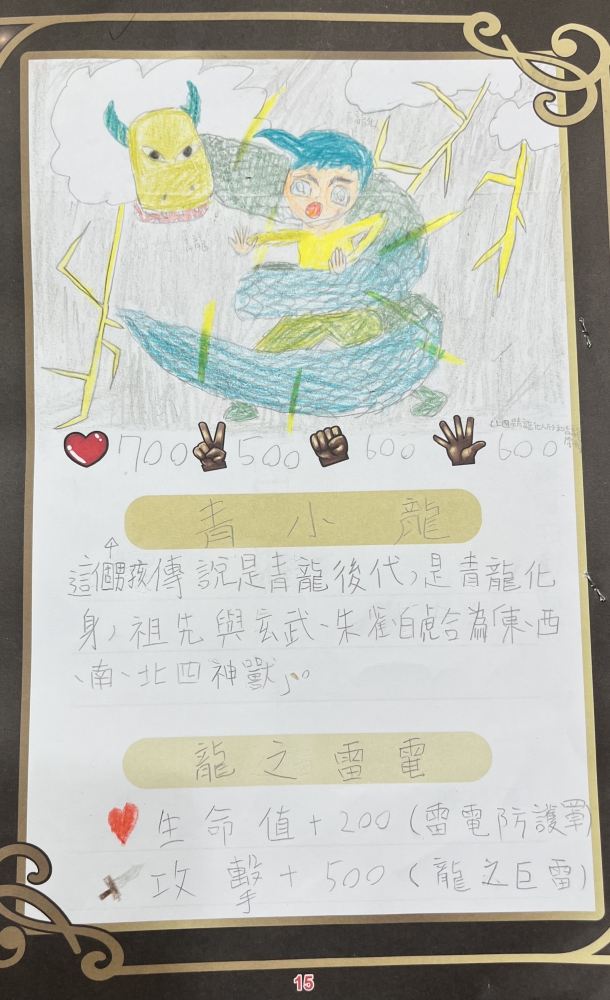 大墩卡繪畫比賽-原國小6年級組-許伯瑜