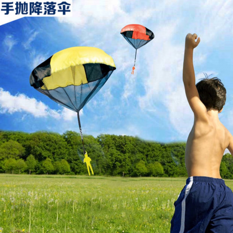 手拋式降落傘